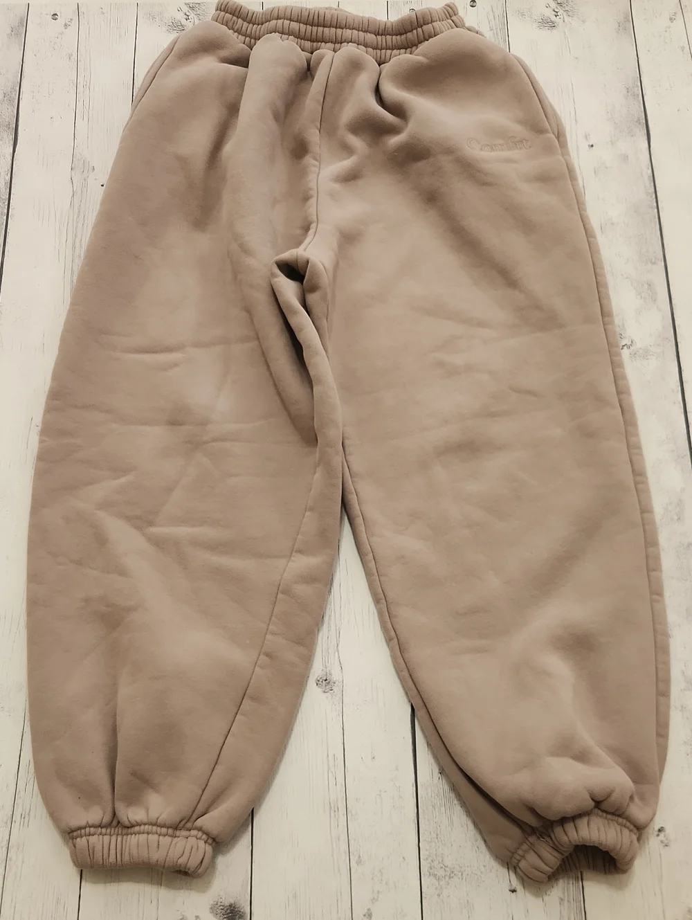 Comfrt Kids Size Large Light Brown Sweatpants Worn A Couple Times